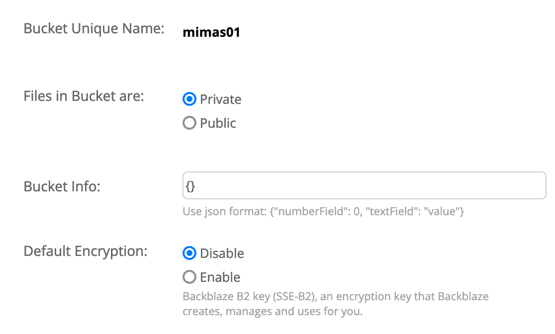 Screenshot of my backup task in CCC